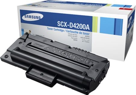 Samsung SCX-D4200A Black Toner Drum Cartridge For use with Samsung SCX-4200 and SCX-4200R Printers, Up to 3000 pages at 5% Coverage, New Genuine Original Samsung OEM Brand, UPC 635753615494 (SCXD4200A SCX D4200A SC-XD4200A SCXD-4200A)