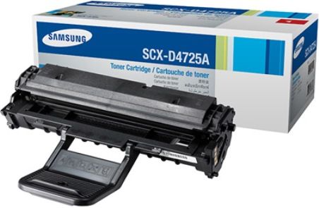 Samsung SCX-D4725A Black Toner Cartridge For use with Samsung SCX-4725 Printer, Up to 3000 pages at 5% Coverage, New Genuine Original Samsung OEM Brand, UPC 635753614114 (SCXD4725A SCX D4725A SC-XD4725A SCXD-4725A)