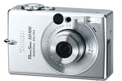 Canon SD100 PowerShot 3.2MP Digital ELPH Camera w/ 2x Optical Zoom (SD 100, SD-100, SD10, SD1, POWERSHOTSD100)