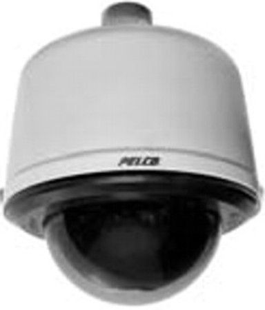 Pelco SD423-PG-0 Spectra IV SL Integrate Dome Positioning System Pan/Tilt/Zoom (PTZ) Camera, 23X Standard Pendant Mount, Light Gray Box and Smoked Bubble, Autofocus, High Resolution Integrated LowLight Camera/Optics Package, Day/Night, 540TVL, 23X Optical Zoom, Zone Blanking, Window Blanking, UPC 700880276402 (SD423PG0 SD423PG-0 SD423-PG0 SD423-PG SD423 SD-423 SD 423)