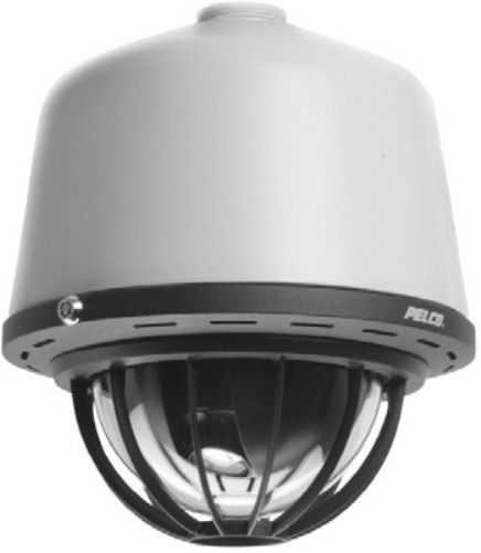 Pelco SD4N27-HPE0 Spectra IV IP Series 27X Day/Night (NTSC) Heavy-Duty Pendant and Environmental Network Smoked Dome System, Light Gray, Ability to Control and Monitor Video Over IP Networks, Simultaneous IP and Analog Video and Control, Autotracking, 3 Simultaneous Video Streams: Dual MPEG-4 and MJPEG (SD4N27HPE0 SD4N27 HPE0)