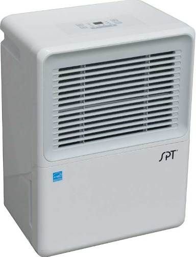 Sunpentown SD-52PE Energy-Star Dehumidifier with Built-In Pump, 50 U.S. pints/24 hrs (AHAM), 1.85L/kW.H EEV, 7 Liters Water tank capacity, 58.5 Noise level (High), 320/280 m3h Air Flow CFM (High/Low), Applicable area 350 sq.ft., Empty water 3 ways (continuously, passively or directly), Full bucket indicator with auto shut-off, UPC 876840006447 (SD52PE SD 52PE SD52-PE SD-52 PE)