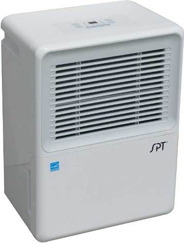 Sunpentown SD-71E Dehumidifier with Energy Star, 70 U.S. pints/24 hrs (AHAM), 1.85L/kW.H EEV, 6 Liters Water tank capacity, 58.5 Noise level (High), 320/280 m3h Air Flow CFM (High/Low), Applicable area 550 sq.ft., Choice of continuous de-humidifying or 35 ~ 85% humidity settings (in increments of 5%), Full bucket indicator with auto shut-off, UPC 876840006355 (SD71E SD 71E SD-71)