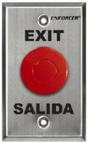 Seco-Larm SD-7213-RSP ENFORCER Request-to-Exit Single-gang Plate with Pneumatic Timer, 1-1/2
