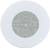 Atlas Sound SD72W Speaker - wired, 15 Watt Nominal RMS Output Power, 25 Watt Max RMS Output Power, 45 - 19000 Hz Response Bandwidth, 97 dB Sensitivity, In-ceiling mounted Recommended Placing, 25/70V power tap selector Additional Features, Speaker - 15 Watt - 45 - 19000 Hz - 8 Ohm - in-ceiling mounted - wired, UPC 612079179954 (SD72W SD-72W SD 72W SD-72-W SD 72 W) 