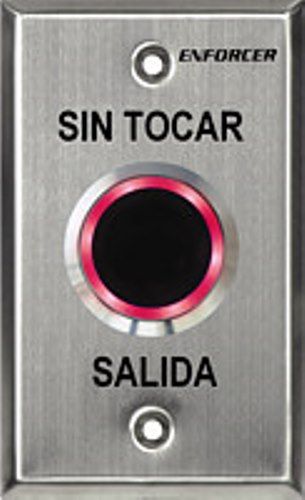 Seco-Larm SD-9263-KS1Q ENFORCER Outdoor No-Touch Request-to-Exit Sensor with Spanish Message, 