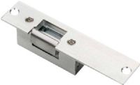 Seco-Larm SD-994A-A1AQ Asymmetric Reversible Electric Door Strike; 8~16VAC / 12VDC Operating voltage; For use on wood doors; Can be used with virtually any cylindrical-door locking system; Fail-secure operation; US26D Chrome faceplate; Miniature lock body for easier installation; 1000-lb (453kg) Jaw strength; Tested to 500000 cycles (SD994AA1AQ SD994A-A1AQ SD-994AA1AQ)  