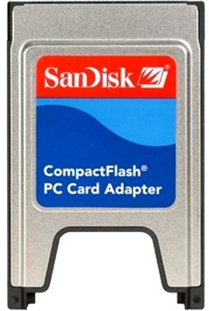 SanDisk SDAD-38A-10 SanDisk CompactFlash PC Card Adapter Replaced SDAD-38R (SDAD38A10 SDAD 38A-10 SDA-D38A10 SDAD-38A)