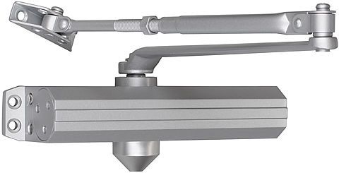 Seco-Larm SD-C101-SGQ Grade-1 Surface-type Door Closer; Fits metal or wood doors up to 59
