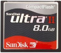 Sandisk SDCFH-8192-901 ULTRA II High Performance 8.0 GB CF Card (SDCFH-8192-901, SDCFH8192901, SDCFH 8192 901)  
