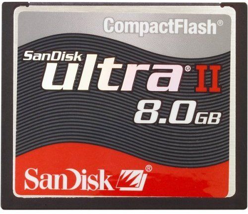 Sandisk SDCFH-8192-901 ULTRA II High Performance 8.0 GB CF Card (SDCFH-8192-901, SDCFH8192901, SDCFH 8192 901) 