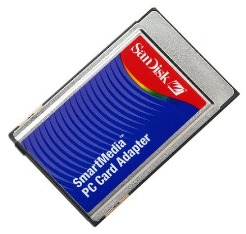 Sandisk SDDR-60-07  SmartMedia Memory Card PC Card Adapter (SDDR6007, SDDR 60 07)