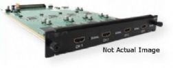 Opticis SDI-4EI Electrical 4 ports SDI input card; For use with OMM-2500 and OMM-1000 optical Modular Matrixes; Weight 1 pound (SDI4EI SDI 4EI) 