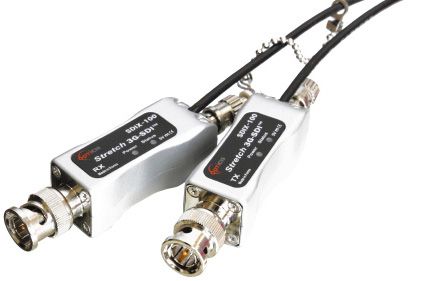Opticis SDIX-100-TR Miniature Fiber-optic 3G-SDI Module; Supports multi-rate SDI up to 3G-SDI over one fiber; Extends up to 30Km at 3Gbps; Applicable to both single and multi-mode fibers; SDI BNC input connector and ST terminated fiber optical connector; (SDIX100TR SDIX100-TR SDIX-100TR SDIX 100TR SDIX100 TR SDIX 100 TR)