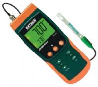 Extech SDL100 pH/ORP/Temperature Datalogger, Records Data on an SD Card in Excel Format; Dual display of pH or mV and Temperature; ATC or manual Temperature compensation; 3 point calibration ensures the best linearity and accuracy; Large backlit dual LCD; Stores 99 readings manually and 20M readings via 2G SD card; User programmable sampling rate; Built-in PC interface; UPC: 793950431009 (EXTECHSDL100 EXTECH SDL100 TEMPERATURE DATALOGGER) 