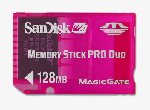 Sandisk SDMSG-128RMemory Stick Pro Duo Gaming 128MB (SDMSG128R, SDMSG128-R, SDMSG-128-R, SDMSG-128)