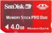 SanDisk SDMSG-4096-A10 Gaming Memory Stick PRO Duo 4GB, Store your game saves, View and store your images, Play our favorite videos, Listen to digital music (SDMSG4096A10 SDMSG-4096A10 SDMSG4096-A10 SDMSG-4096 SDMSG4096) 