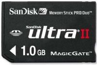 SanDisk SDMSPDH-1024-901 Ultra II Memory Stick PRO Duo 1GB (SD-MSPDH1024901 SDMSPDH 1024 901 SDMSPDH1024901) 