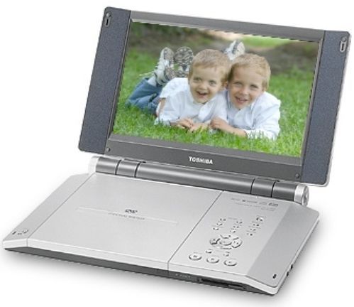 Toshiba SD-P2500 Diagonal Portable DVD Player 8.9