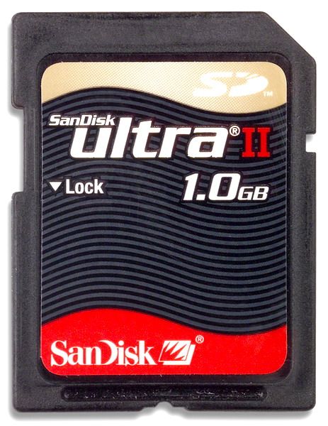SanDisk SDSH-1024-901; 1GB Ultra II Tarjeta Secure Digital; SD Secure Digital, 1GB, Ultra II High Speed, Replaced SDSDH-1024R SDSDH1024R (SDSH1024901 SDSH 1024 901 SDSH1024 SD1GB SD 1GB)