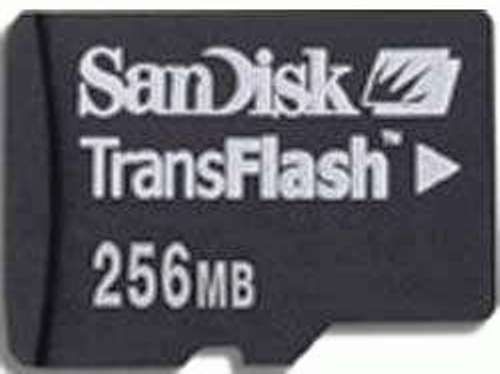 SanDisk SDSDQ-256-A10M microSD 256MB TransFlash, Semi-removable Memory Module, Expands memory capacity for mobile phones, The world's smallest removable flash storage module, Compatible with all TransFlash mobile devices (SDSDQ256A10M SDSDQ-256A10M SDSDQ256-A10M SDSDQ-256-A10 SDSDQ256)