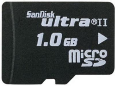 SanDisk SDSDQU-1024-A10 Ultra II Mobile microSD 1GB Memory Card, High-capacity card allows for longer playlists of music, full-length videos for mobile phones, or storing hundreds of photos (SDSDQU1024A10 SDSDQU1024-A10 SDSDQU-1024A10 SDSDQU-1024 SDSDQU1024)
