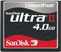 SanDisk SDSDRH-004G-A11 Ultra II Flash memory card, Flash memory card Product Type, 4 GB Storage Capacity, Class 4 : 15 MB/s read and 15 MB/s write Speed Rating, SDHC Memory Card Form Factor, 1 x SDHC Memory Card Compatible Slots (SDSDRH 004G A11 SDSDRH004GA11) 