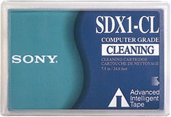 Sony SDX1-CL 8MM AIT cleaning cartridge for 8MM tape drives that will clean your AIT drive 36 times (SDX1CL SDX1 CL SDX1CLWW)