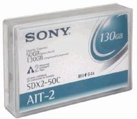 Sony SDX2-50C Re-Certified AIT-2 Data Cartridge-8mm, Memory Chip: 64k, 230m, 50-130GB Data Capacity (SDX250C SD-X250C SDX2-50 SDX250) 