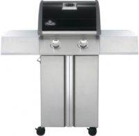 Napoleon SE325PK SE Series 45" Freestanding Liquid Propane Grill, Up to 27000 BTU’s, Up to 435 in2 total cooking surface, Stainless steel sear plates and tube burners, Folding side shelves with integrated utensil holders, JETFIRE ignition for quick and easy start ups, Porcelainized cast iron cooking grids for consistent, even heat, UPC 629162114563 (SE-325PK SE 325PK SE325-PK SE325 PK) 