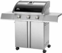 Napoleon SE410PK SE Series 50" Freestanding Liquid Propane Grill, Up to 40500 BTU’s, Up to 550 in2 total cooking surface, Stainless steel sear plates and tube burners, Folding side shelves with integrated utensil holders, JETFIRE ignition for quick and easy start ups, Porcelainized cast iron cooking grids for consistent, even heat, UPC 629162116796 (SE-410PK SE 410PK SE410-PK SE410 PK) 