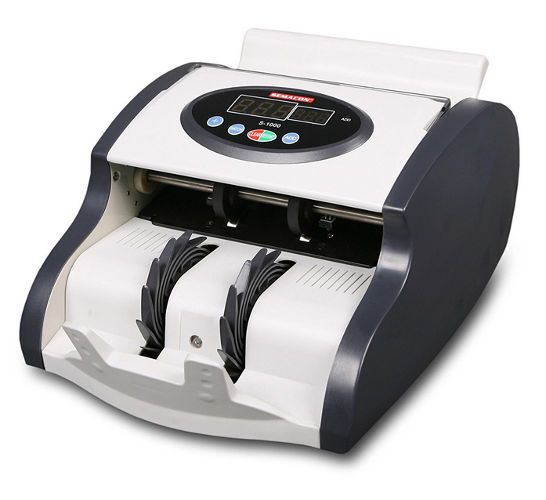 Semacon S-1000 Mini High Speed Currency Counter, Black and White; UPC 721405288076 (SEMACON S-1000 MINI SEMACON S1000 MINI SEMACON-S-1000-MINI SEMACON S 1000-MINI SEMACON/S/1000/MINI SEMACON-S1000MINI)