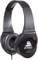 Pioneer SE-MJ721I-K STEEZ On-Ear Dance-Inspired Stereo Headphones, Black, Maximum input power 1000 mW, Large 40mm drivers engineered with a high power handling/high efficiency design, Certified in-line microphone to adjust volume, play/pause/change tracks and answer/end calls, Impedance 32 Ohms, UPC 884938168892 (SEMJ721IK SEMJ721I-K SE-MJ721IK SE-MJ721I) 