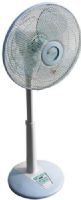 Sunpentown SF-1466 Micro-Computer Standing Fan, 14" fan blade, Remote controlled, 3 fan speeds, Timer-off function (up to 4hrs), 3 oscillation features, Natural wind mode, Sleep mode, Powerful air delivery, Adjustable head angel up or down 15°, Adjustable height 32 ~ 42 in., High 1300/Medium 1150/Low 950 CFM, High 1250/Medium 1030/Low 850 RPM, UPC 876840002654 (SF1466 SF 1466) 