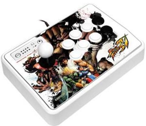 Madcatz SF4088180/02/1 Playstation 3 Street Fighter IV Fight Stick, Japanese-style joystick & buttons, 8-button layout with additional multi-speed turbo function, Genuine arcade layout, Licensed artwork featuring your favorite Street Fighter characters, 13-ft cable, Connect to console via USB (SF4088180 02 1 SF4088180021 SF4088180-02-1)