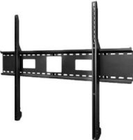 Peerless SF680 SmartMount Universal Flat Mount Wall Mount for 61" - 102" Flat Panel Screens, Black, Fits screens with mounting hole patterns up to 43.75" W and 29.31" H, Ultra-slim design holds screen only 1.83" from the wall for a clean application, Easy-glide bracket design ensures screen is securely attached to wall plate, UPC 735029242239 (SF-680 SF 680) 
