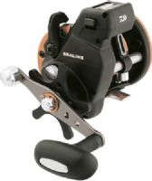 Daiwa SG27LC3B Sealine SG-3B Line Counter Reel with Counter Balanced Handle, H FW/ L SW Action, 3BB Bearing, 4.2:1 Gear Ratio, 24.4" Line Per Handle Turn, 15.4 Drag Max, Direct drive built-in line counter (measures in feet), Automatic, self engaging clutch, Machined Aluminum Spool, Ultimate Tournament carbon drag (UTD), UPC 043178940082 (SG-27LC3B SG 27LC3B SG27-LC3B SG27 LC3B) 