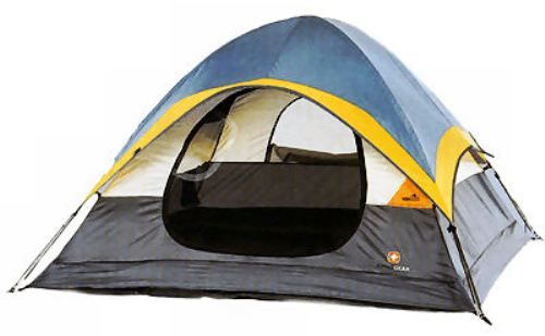 Wenzel SG33012 Swiss Gear Cheval Sport Dome Tent, Rain Shingle floor