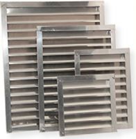 Ventamatic Cool Attic SGV1212 MILL Aluminum Wall and Gable Louvers, Mill Color 12" x 12"; Ideal for intake ventilation in side walls and gable ends; All aluminum construction provides durability and prevents rust; Fully screened to protect against insects and rodents; UPC 047242580358 (SGV1212MILL SGV1212-MILL SGV1212W VENTAMATICSGV1212MILL VENTAMATIC-SGV1212-MILL COOLATTIC) 