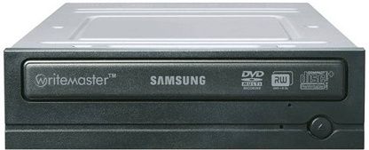 Samsung SH-223B/BEBE Super-WriteMaster Internal DVD 22X SATA Black without Software, 2MB Buffer, Access Time 110 ms (CD), 130 ms (DVD-ROM), Read Speed 48x (CD) / 16x (DVD), Write Speed 48x (CD) / 22x (DVDR) / 12x (DVD-R DL) / 16x (DVD+R DL), CD / DVD Rewrite Speed 40x (CD) / 6x (DVD-RW) / 8x (DVD+RW) / 12x (DVD-RAM) (SH223BBEBE SH-223B-BEBE SH-223B SAMSH223BBEBE)