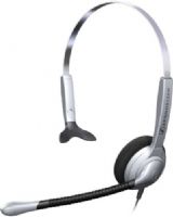 Sennheiser SH 330 Over-the-head Monoaural Headset with Ultra Noise Cancelling Microphone, Frequency response 300 Hz - 3400 Hz, Distortion Less than 1%, Speaker impedance ~300 Ohms, Lightweight, all purpose monaural headset ideal for longer conversations, ActiveGard safeguards the user from the effects of an acoustic burst (SH330 SH-330) 