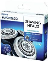 Norelco SH90/52 Replacement Shaving Heads Fits with Series 9000 shavers, Perfectly guides hairs for a close shave with V-Track precision blades, Lifts hairs to cut comfortably close, Easy to replace heads, Reset your shaver after replacing shaving heads, UPC 075020041876 (SH9052 SH90-52 SH-90/52 SH90) 