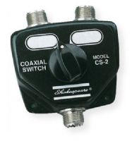 Shakespeare Model CS-2 Two Position Coaxial Switch; Allows Two Radios to be Used with One Antenna; UPC 719441150464 (TWO POSITION COAXIAL SWITCH SHAKESPEARE CS-2 SHAKESPEARE-CS-2 SHAKESPEARECS2 SHAKCS2) 
