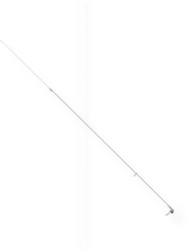 Shakespeare Model 4018 19 Foot 9 dB Gain 50 Watt Marine Band VHF Two Section Antenna with 20' Coax Cable and PL259 Connector; Two section 19 VHF 50 watt Marine Band 9dB; Phased 1/2-wave; UPC 719441100100 (4018 19 FOOT 9 DB GAIN 50 WATT MARINE BAND VHF TWO SECTION ANTENNA 20' COAXIAL CABLE PL259 CONNECTOR SHAKESPEARE 4018 SHAKESPEARE-4018 SHAKESPEARE4018)