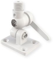 Shakespeare Model 4186U Nylon Ratchet Marine Mount With Standard 1"-14 Threads, Unassembled; Nylon ratchet mount with handle for deck or side mounting; Raises or lowers marine antennas quickly; UPC 719441110215 (4186-U NYLON RATCHET MARINE MOUNT STANDARD 1"-14 THREADS SHAKESPEARE 4186U SHAKESPEARE-4186-U SHAKESPEARE4186U) 