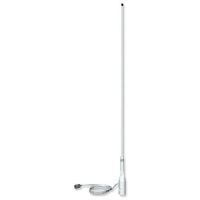 Shakespeare Model 4351 39" Tall Am/Fm Marine Antenna with 1"- 14 Threaded Base and 10' Coaxial Cable with Motorola Connector; 39” tall AM/FM marine antenna; Exclusive distributive load for superb reception; UPC 719441400026 (4351 39" AM/FM MARINE ANTENNA 1"- 14 BASE 10' COAX CABLE MOTOROLA CONNECTOR SHAKESPEARE 4351 SHAKESPEARE-4351 SHAKESPEARE4351) 