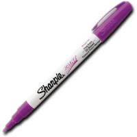 Sharpie 35547 Fine Point Paint Marker, Magenta, Permanent, Quick Drying; Permanent, oil-based opaque paint markers mark on light and dark surfaces; Use on virtually any surface, metal, pottery, wood, rubber, glass, plastic, stone, and more; Quick-drying, and resistant to water, fading, and abrasion; Xylene-free; AP certified; Magenta, Fine; Dimensions 5.00" x 0.38" x 0.38"; Weight 0.1 lbs; UPC 071641355477 (SHARPIE35547 SHARPIE 35547 SN35547 ALVIN FINE MAGENTA) 