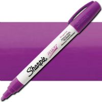 Sharpie 35562 Oil Paint Marker Medium Magenta; Permanent, oil-based opaque paint markers mark on light and dark surfaces; Use on virtually any surface, metal, pottery, wood, rubber, glass, plastic, stone, and more; Quick-drying, and resistant to water, fading, and abrasion; Xylene-free; AP certified; Magenta, Medium; Dimensions 5.5" x 0.62" x 0.62"; Weight 0.1 lbs; UPC 071641355620 (SHARPIE35562 SHARPIE 35562 OIL PAINT MARKER MEDIUM MAGENTA) 