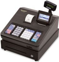 Sharp XE-A207 Cash Register, Clear Multi-Line Operator Display, Easy Set-Up with Guided Programming, SD Card Slot for Program Backup Easy Data Transfer; Clear multi-line operator display with tilt-mechanism for user-friendly operation, Automatic VAT calculations; Dimensions 14.17 x 16.73 x 12.80 inches; Weight 24.25 lbs (SHARPXEA207 SHARP-XEA207 XEA-207 XE-A207) 