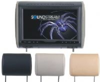 Soundstream SHDM-103 Universal Headrest with 1080p 10.3 inches LCD & Mobile Link Input; 10.3 inches High Resolution LCD Screen; 1024 x 600 16:9 Widescreen Resolution; Forward / Backwards Tilting Headrest; 3 Changeable Color Skins Included (grey, beige, black); 32GB USB Readers for 1080p MP4, AVI, & DivX Playback; FM Stereo Transmitter for OEM Integration (SHDM103 SHDM 103 SH-DM103 SHD-M103)  